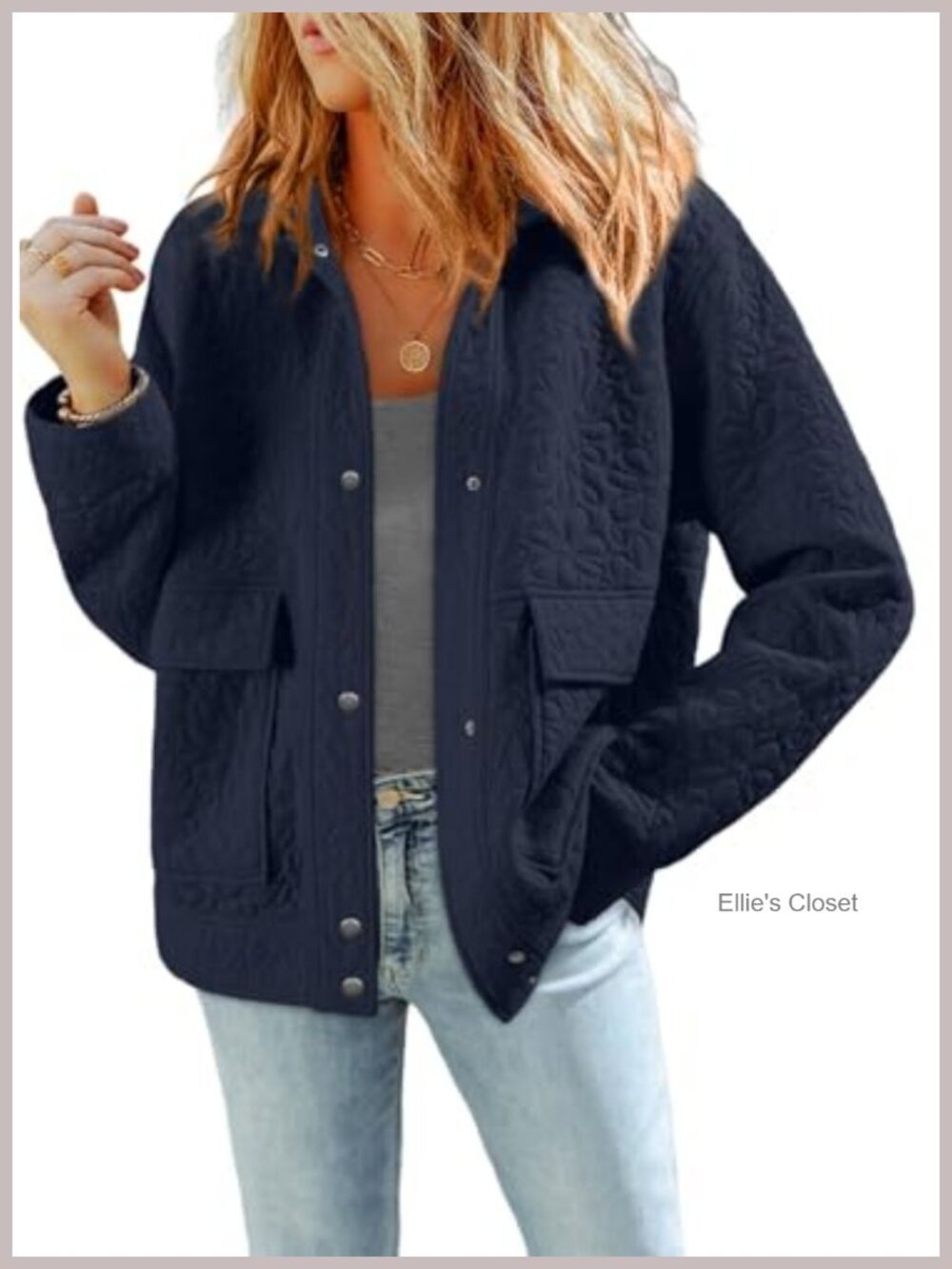 Women's Casual Jacket Long Sleeve Button Up Loose Fit Lightweight Shacket